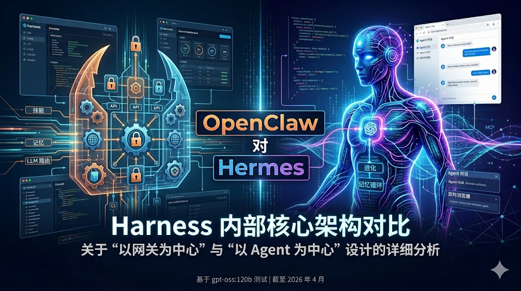 Harness Agent 选型必看：OpenClaw & Hermes 全维度对比实测